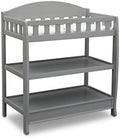 Delta Children Infant Changing Table with Pad, Grey