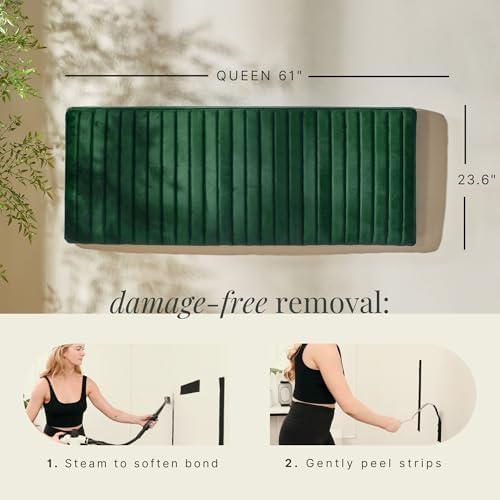 Hearth & Harbor Wall Mounted Queen Headboard Only, Bed Headboard Queen Size