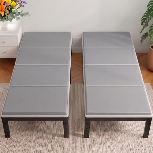 LAVEVE Heavy Duty Bunkie Board Twin 2-Pack 38'' x 75'', Anti-Slip Bed Slat