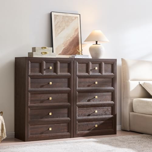 Dresser and Nightstand Sets 2 Piece for Bedroom Set Furniture