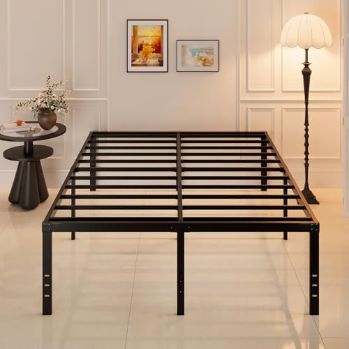 Maenizi 20 Inch Queen Bed Frame No Box Spring Needed Heavy Duty Metal