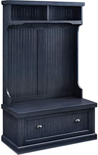 Crosley Furniture Seaside Hall Tree, Shoe Rack Bench