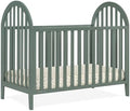 Delta Children Milano 4-in-1 Convertible Crib - Greenguard Gold Certified, Grassy Glen