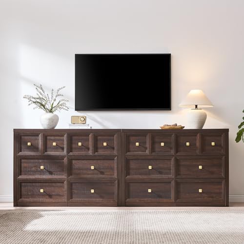 Dresser and Nightstand Sets 2 Piece for Bedroom Set Furniture