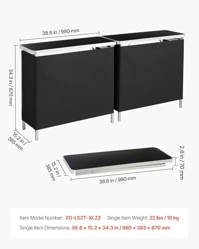 VEVOR Folding Portable Bar Table, 2 pcs, 38.6 x 15.2 x 34.3 in, with Carry Bag, Storage Shelf, Detachable Skirt, Quick and Easy Setup, Foldable Mobile Bartending Station for Events, Party, Tradeshow