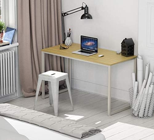 SHW Mission 48-Inch Home Office Computer Desk, Oak