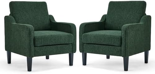 VINGLI Accent Chairs Set of 2, Modern Traditional Armchair for Living Room