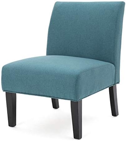 Christopher Knight Home Kassi Fabric Accent Chair, Dark Teal 29. 50”D x 22. 50”W x 32. 00”H