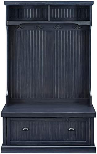 Crosley Furniture Seaside Hall Tree, Shoe Rack Bench