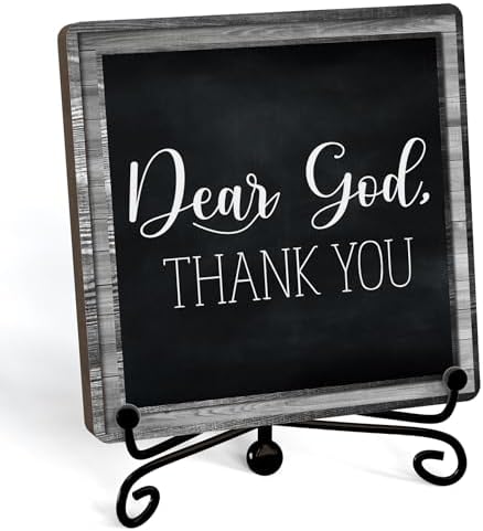 Home Decor, Farmhouse Shelf Decor For Living Room, Boho Aesthetic Table Decorations, Christian Gifts For Women Men, Entryway Tv Stand Fireplace Mantle Coffee Table Decoration (god-15)
