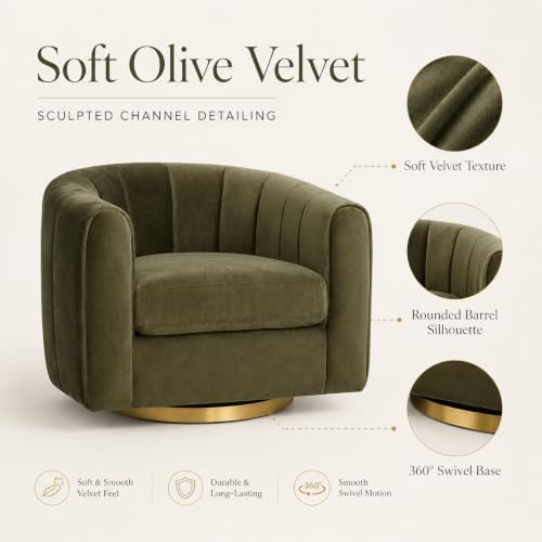 3-Piece Living Room Set, Faux Leather Sofa + 2 Swivel Chairs