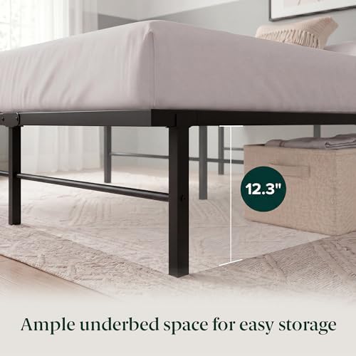 Zinus Rumi Heavy Duty Metal Platform Bed Frame, RGB LED Lights, Queen