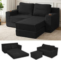 COMAX Futon Sofa Bed, Convertible Sofa Bed, Folding Boneless Couches