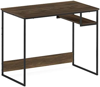 FURINNO Moretti Lifestyle Study Desk, 35 Inches, Columbia Walnut