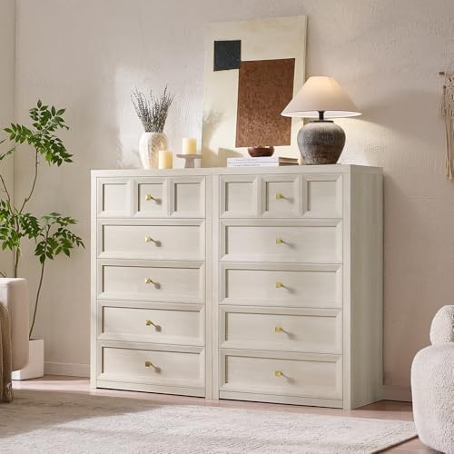 Dresser and Nightstand Sets 2 Piece for Bedroom Set Furniture