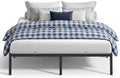 VASAGLE King Metal Bed Frame, 16 Inches Tall, 1100 lb Weight Capacity