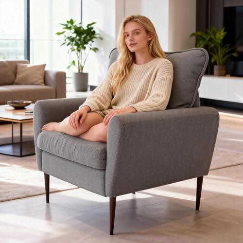 OLIXIS Comfy Accent Chair for Living Room Bedroom and Waiting Room