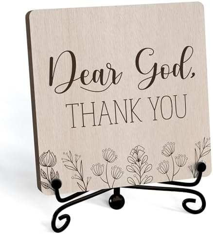 Home Decor, Farmhouse Shelf Decor For Living Room, Boho Aesthetic Table Decorations, Christian Gifts For Women Men, Entryway Tv Stand Fireplace Mantle Coffee Table Decoration (god-19)