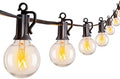 Brightown Outdoor String Lights 55FT Patio Lights with 50 Edison Glass Bulb
