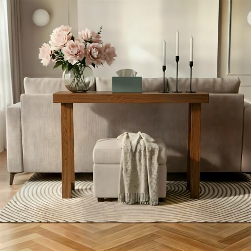 Plank+Beam Classic Console Table, 36 Inch, Pecan