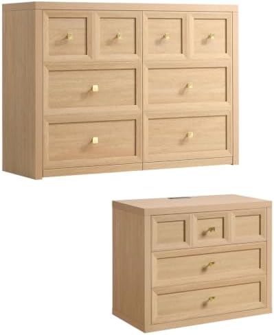 Dresser and Nightstand Sets 2 Piece for Bedroom Set Furniture