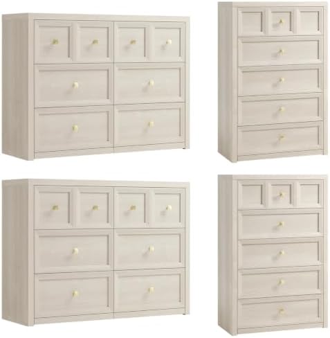 Dresser and Nightstand Sets 4 Piece for Bedroom Set Furniture