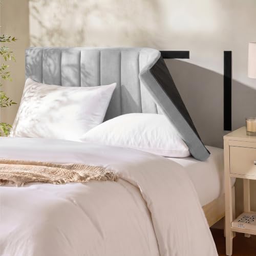 Hearth & Harbor Wall Mounted King Headboard Only, Bed Headboard King Size
