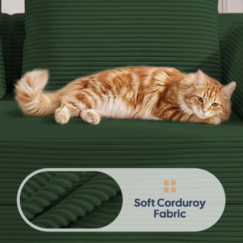COMAX Convertible Futon Sofa Bed, 59" Folding Boneless Loveseat Small Couch