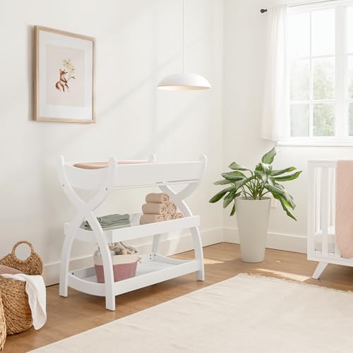 Comfy Cubs Baby Changing Table - Baby Change Table, White
