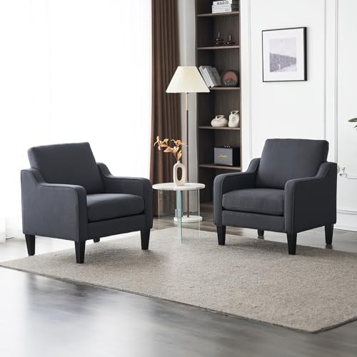 VINGLI Accent Chairs Set of 2, Modern Traditional Armchair for Living Room
