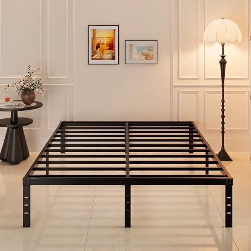 Maenizi Full Size Bed Frame, 16 Inch Heavy Duty Support Up to 3000 lbs