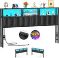 Aheaplus Headboard for King Size Bed with Storage, Upholstered Headboards