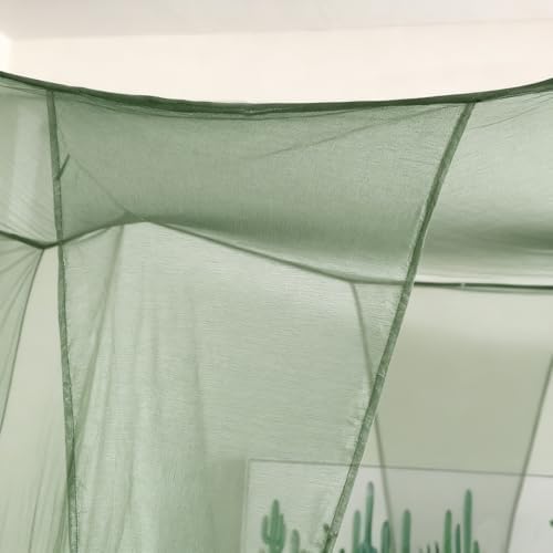 Mengersi Canopy Bed Curtains Mosquito Net for Bed Canopy, Mosquiteros para Elegant Bed Netting, Screen Mosquito Mesh for Camping Home Outdoor Travel