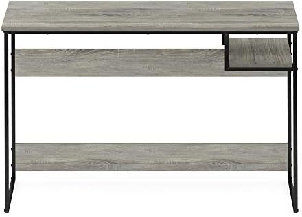 Furinno Moretti Lifestyle Study Desk, 45 Inches, French Oak Grey