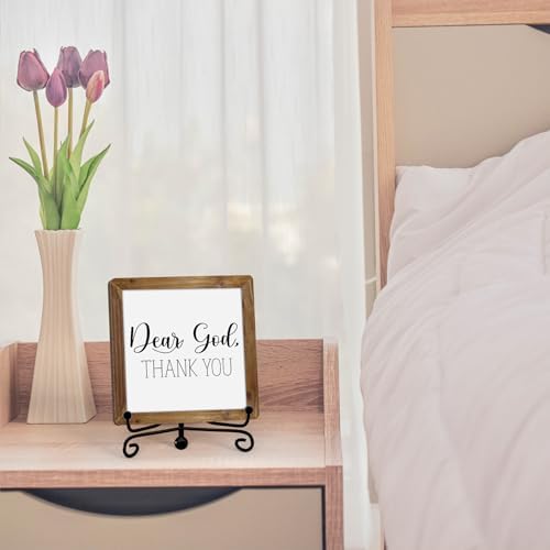 Home Decor, Farmhouse Shelf Decor For Living Room, Boho Aesthetic Table Decorations, Christian Gifts For Women Men, Entryway Tv Stand Fireplace Mantle Coffee Table Decoration (god-12)