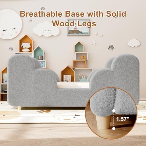 Toddler Bed Frame, Toddler Bed Upholstered, Toddler Floor Bed