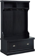 Crosley Furniture Seaside Hall Tree, Shoe Rack Bench