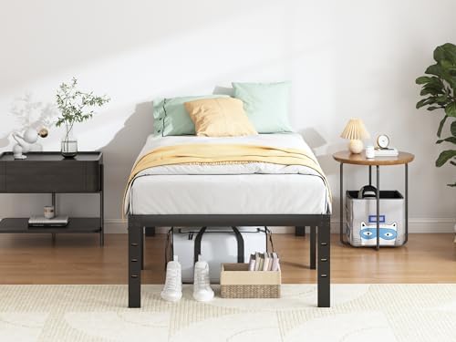 QEROMY Twin XL Bed Frames - 18 in Sturdy Platform Bed Frame Twin XL
