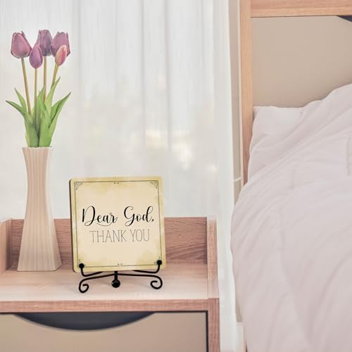 Home Decor, Farmhouse Shelf Decor For Living Room, Boho Aesthetic Table Decorations, Christian Gifts For Women Men, Entryway Tv Stand Fireplace Mantle Coffee Table Decoration (god-17)
