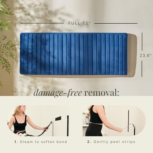 Hearth & Harbor Wall Mounted Full Headboard Only, Bed Headboard Full Size