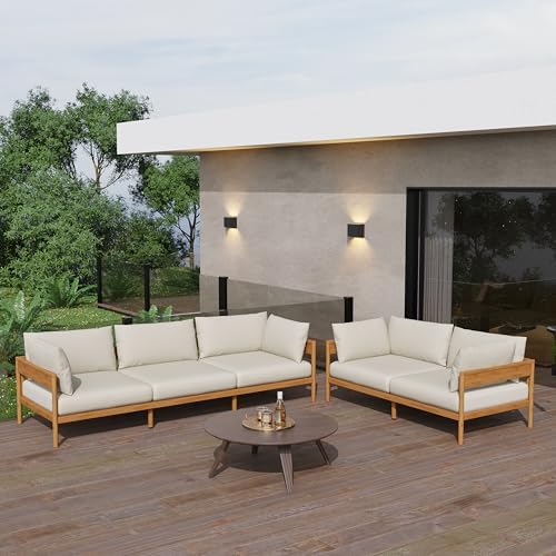 Acanva Vento Outdoor Patio Furniture Set, Loveseat