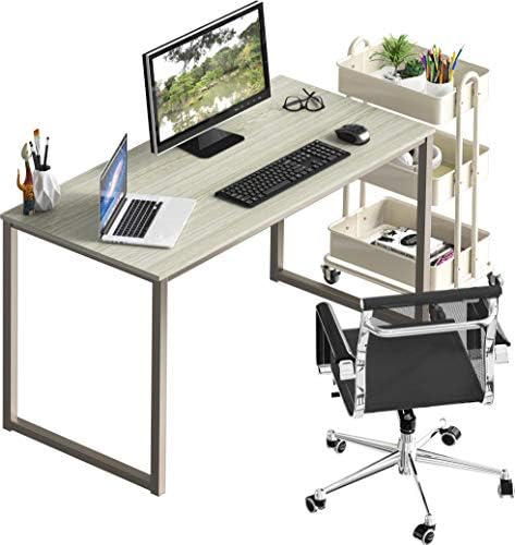 SHW Mission 48-Inch Home Office Computer Desk, Maple