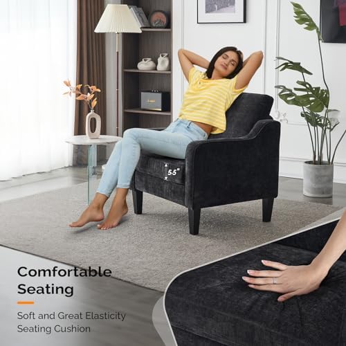 VINGLI Accent Chairs Set of 2, Modern Traditional Armchair for Living Room