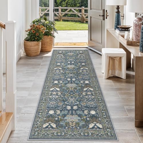 HY HAOYUNLAI Washable 3x9 Long Runner Rug for Hallway Non-Slip Carpet