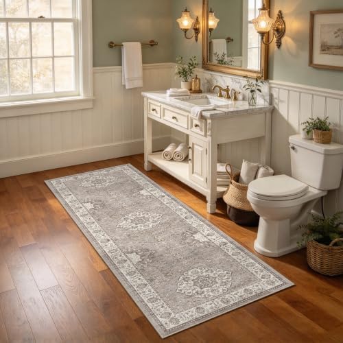 HY HAOYUNLAI 2x6 Kitchen Rugs Non-Slip Machine Washable Runner Rug