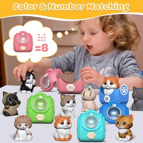 Letapapa Toddler Toys for 1-3 Year Old, Montessori Toys Themed Dog for Baby