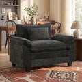 Oprisen 53" Modular Sectional Sofa, Comfy Single Sofa Deep Cloud Couch
