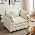 42" Modular Sectional Sofa, Cloud Couch Single-Seat Accent Chair