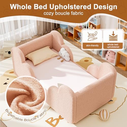 Toddler Bed Frame, Toddler Bed Upholstered, Toddler Floor Bed