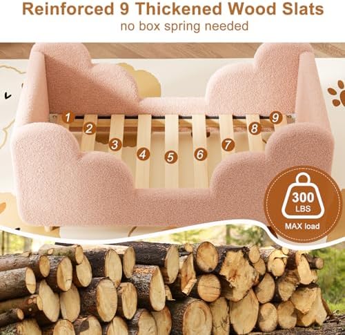 Toddler Bed Frame, Toddler Bed Upholstered, Toddler Floor Bed
